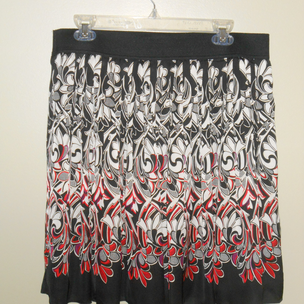 White House Black Market multi skirt size 14.